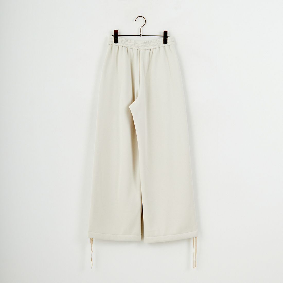 MICA&DEAL [マイカアンドディール] 裏起毛ウォームワイドパンツ [0125403309] L/BEIGE
