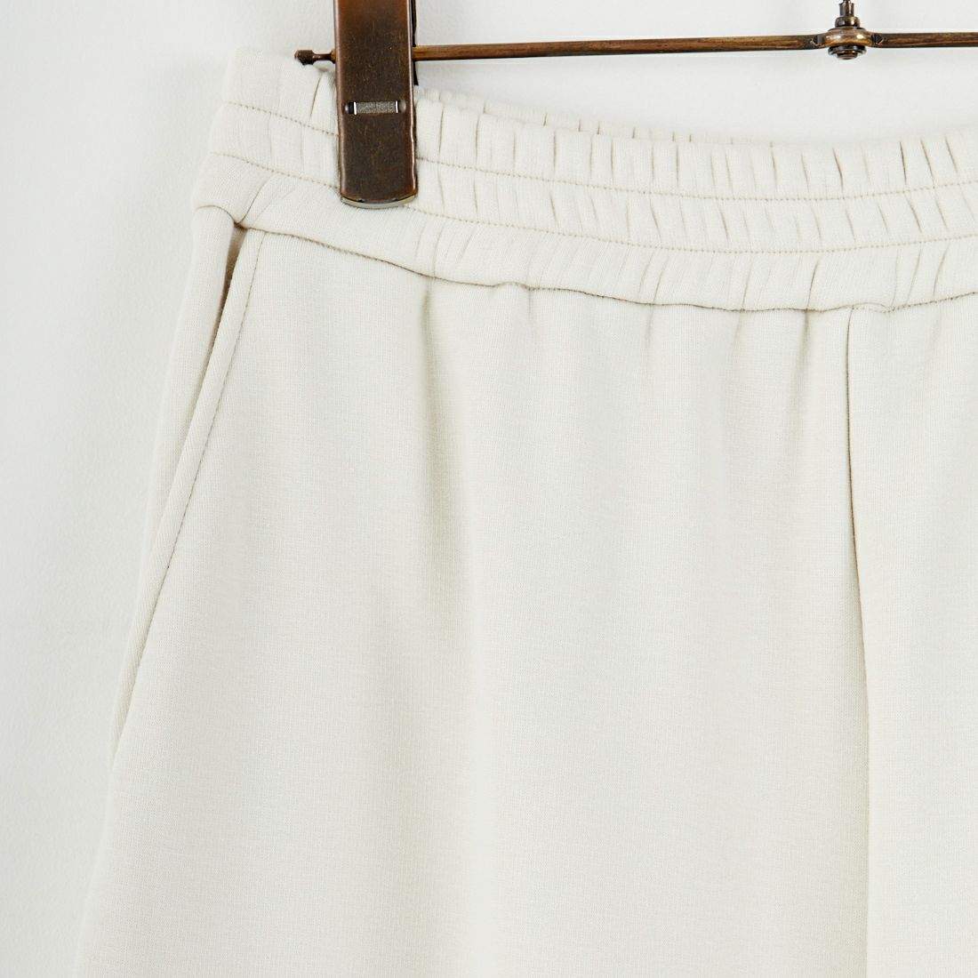 MICA&DEAL [マイカアンドディール] 裏起毛ウォームワイドパンツ [0125403309] L/BEIGE