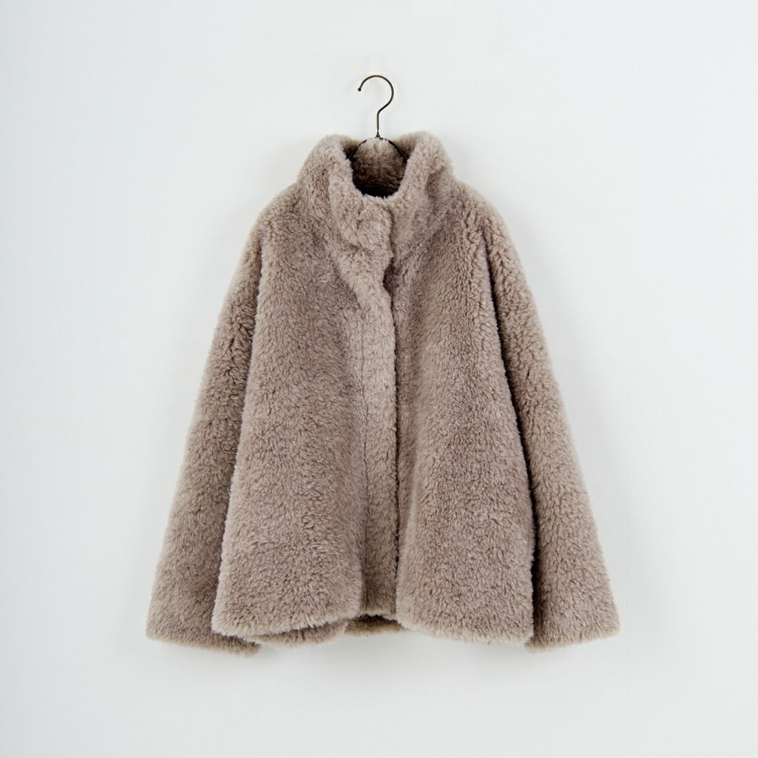 MICA&DEAL [マイカアンドディール] スタンドカラーボアブルゾン [0125406330] GREIGE