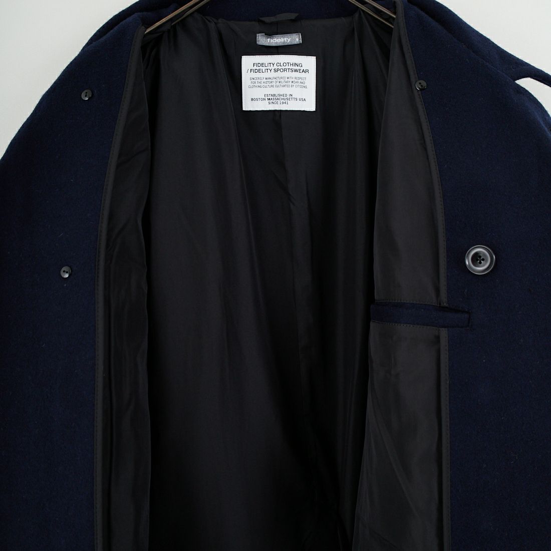 FIDELITY [フィデリティ] メルトンピーコート [SN-24775026]｜ジーンズ