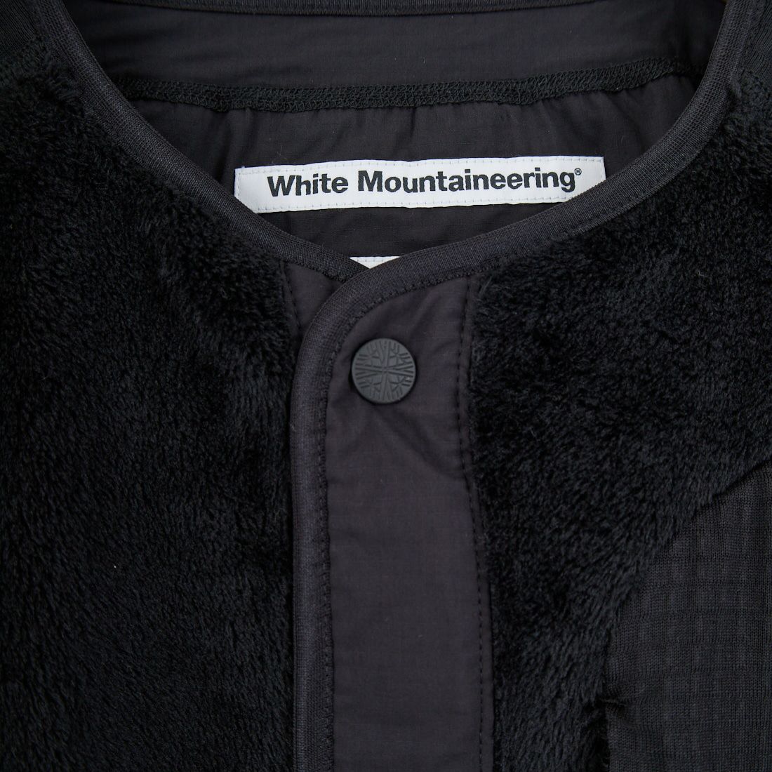 White Mountaineering [ホワイトマウンテニアリング] パッチワークブルゾン [WM2573512] BLACK