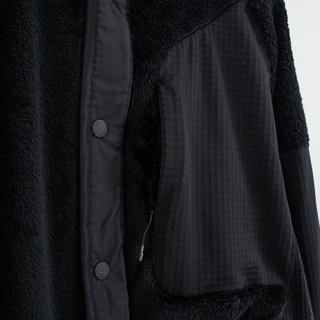 White Mountaineering [ホワイトマウンテニアリング] パッチワークブルゾン [WM2573512] BLACK