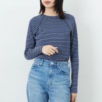 NAVY/WHITE&&モデル身長：162cm 着用サイズ：S&&