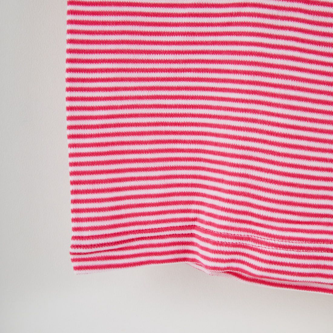 WILDERNESS WEAR [ウィルダネスウェア] ポリプロピレン ロングスリーブボーダーTシャツ [POLYPRO190-LS-CR-ST] PINK/WHITE