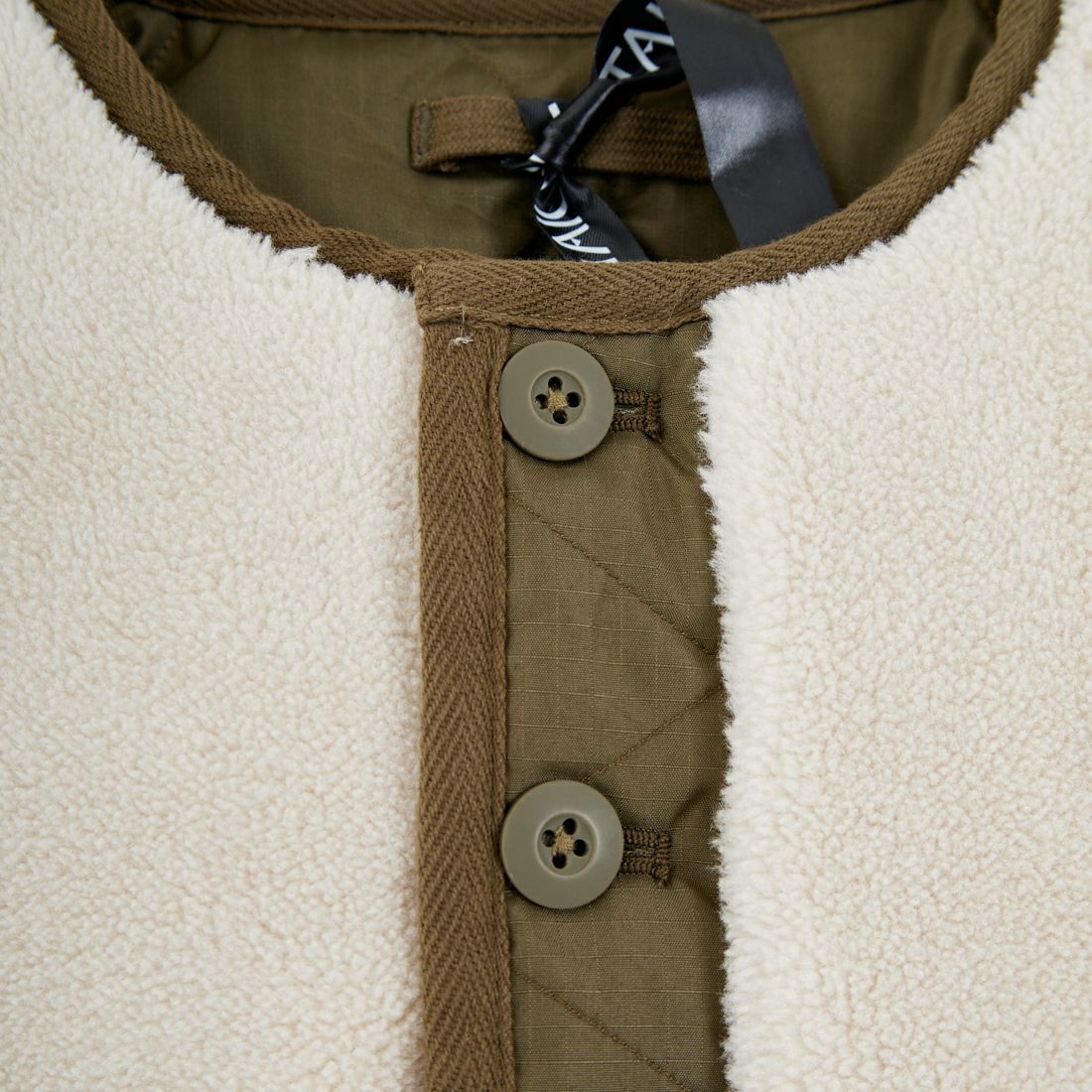 TAION [タイオン] キッズ ミリタリー クルーネックダウンジャケット [TAION-KR104BML-1] D.OLIVE/CR