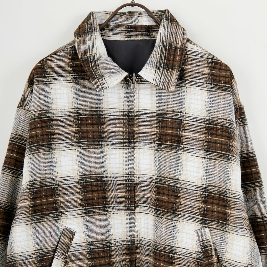 Jeans Factory Clothes [ジーンズファクトリークローズ] リバーシブルブルゾン [JFC-253-079] BEIGE