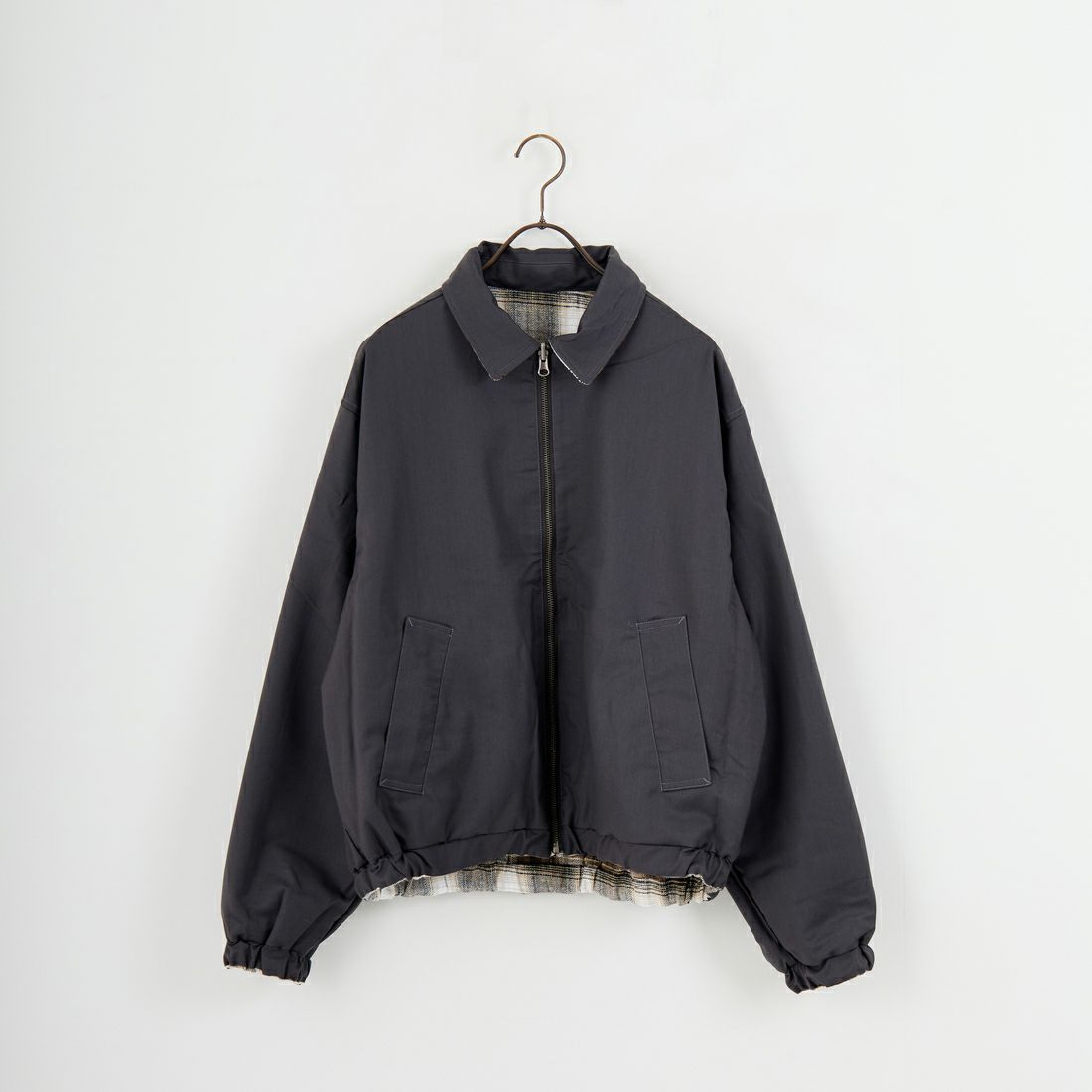 Jeans Factory Clothes [ジーンズファクトリークローズ] リバーシブルブルゾン [JFC-253-079] BEIGE