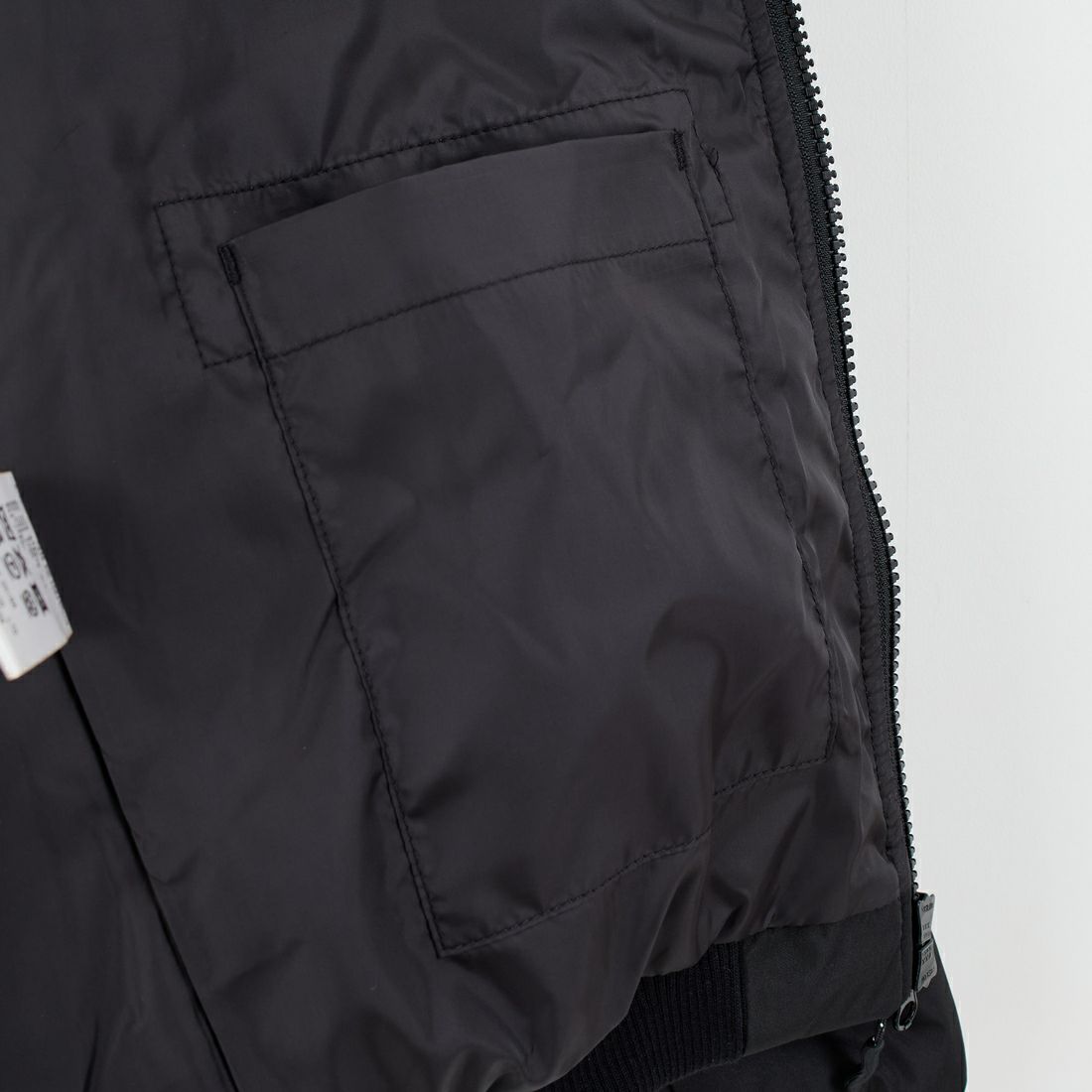 Jeans Factory Clothes [ジーンズファクトリークローズ] シームレス中綿ブルゾン [EPC-57408] 3 BLACK