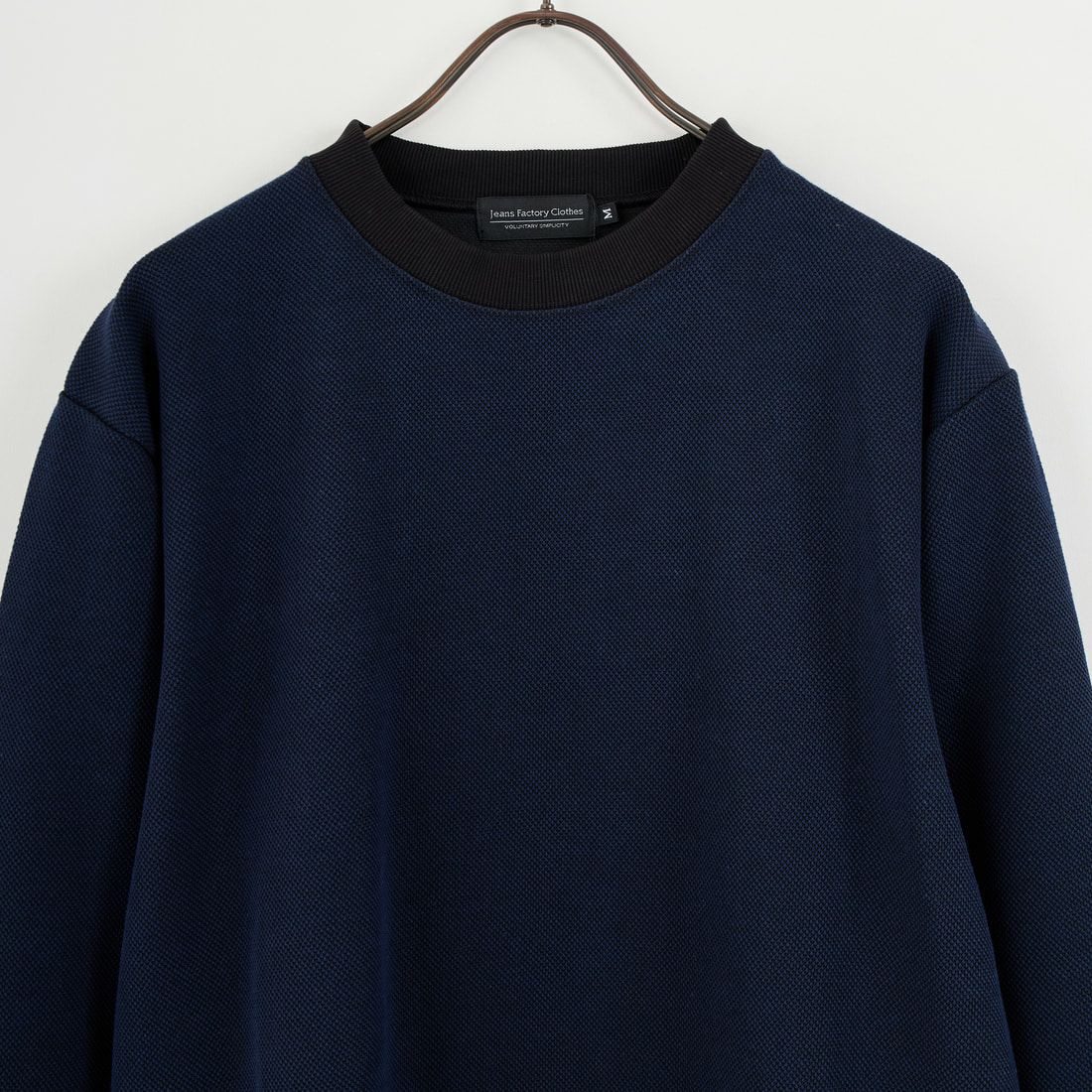 Jeans Factory Clothes [ジーンズファクトリークローズ] メランジ鹿の子スウェット [EPC-55202] 3 NAVY