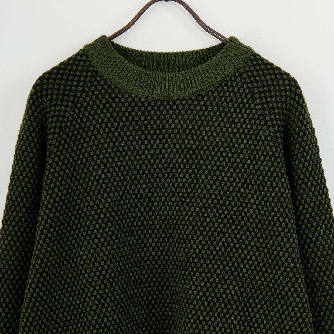 Jeans Factory Clothes [ジーンズファクトリークローズ] ウォッシャブルポップコーン編みニット [25522769] 505 OLV