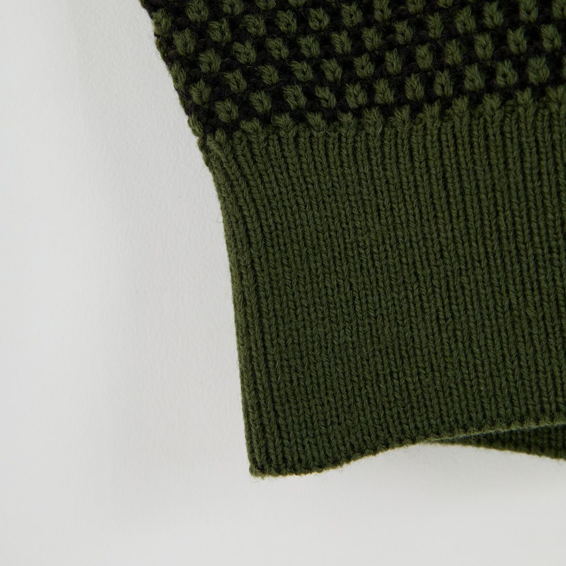 Jeans Factory Clothes [ジーンズファクトリークローズ] ウォッシャブルポップコーン編みニット [25522769] 505 OLV