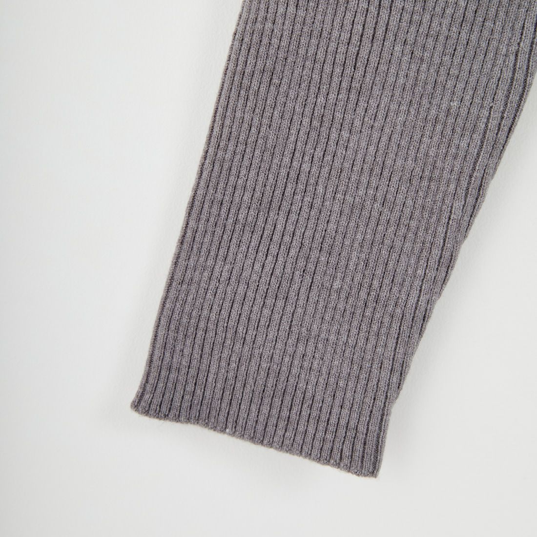 33Degrees [サーティスリーディグリーズ] ウォッシャブル ミックスタートルネックリブニット [25522310] 003 GREY