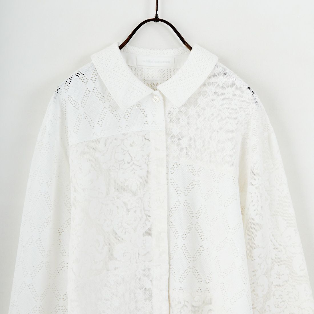 Jeans Factory Clothes [ジーンズファクトリークローズ] パッチワークショートシャツ [153317] 01 ｵﾌﾎﾜｲﾄ