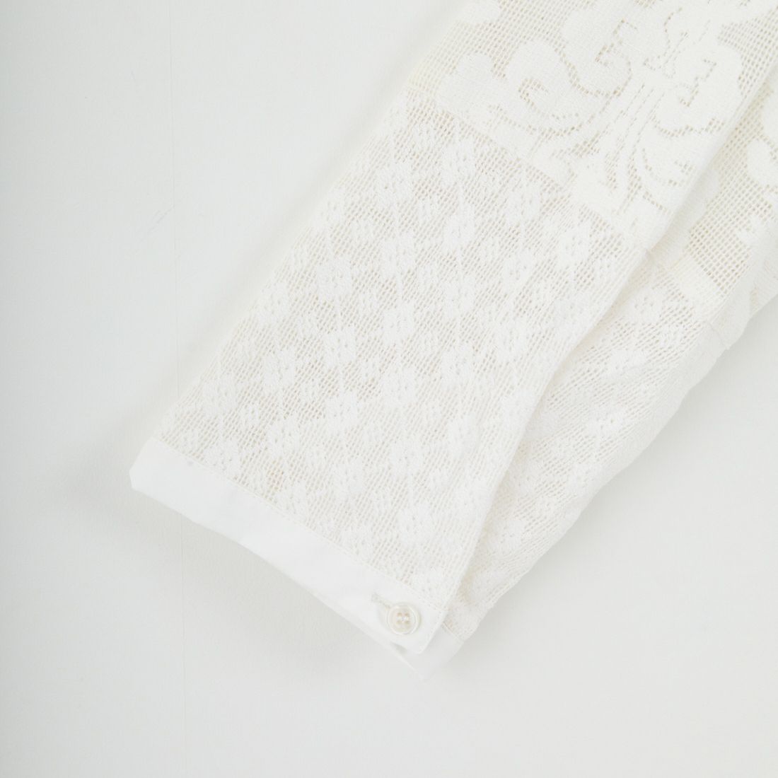 Jeans Factory Clothes [ジーンズファクトリークローズ] パッチワークショートシャツ [153317] 01 ｵﾌﾎﾜｲﾄ