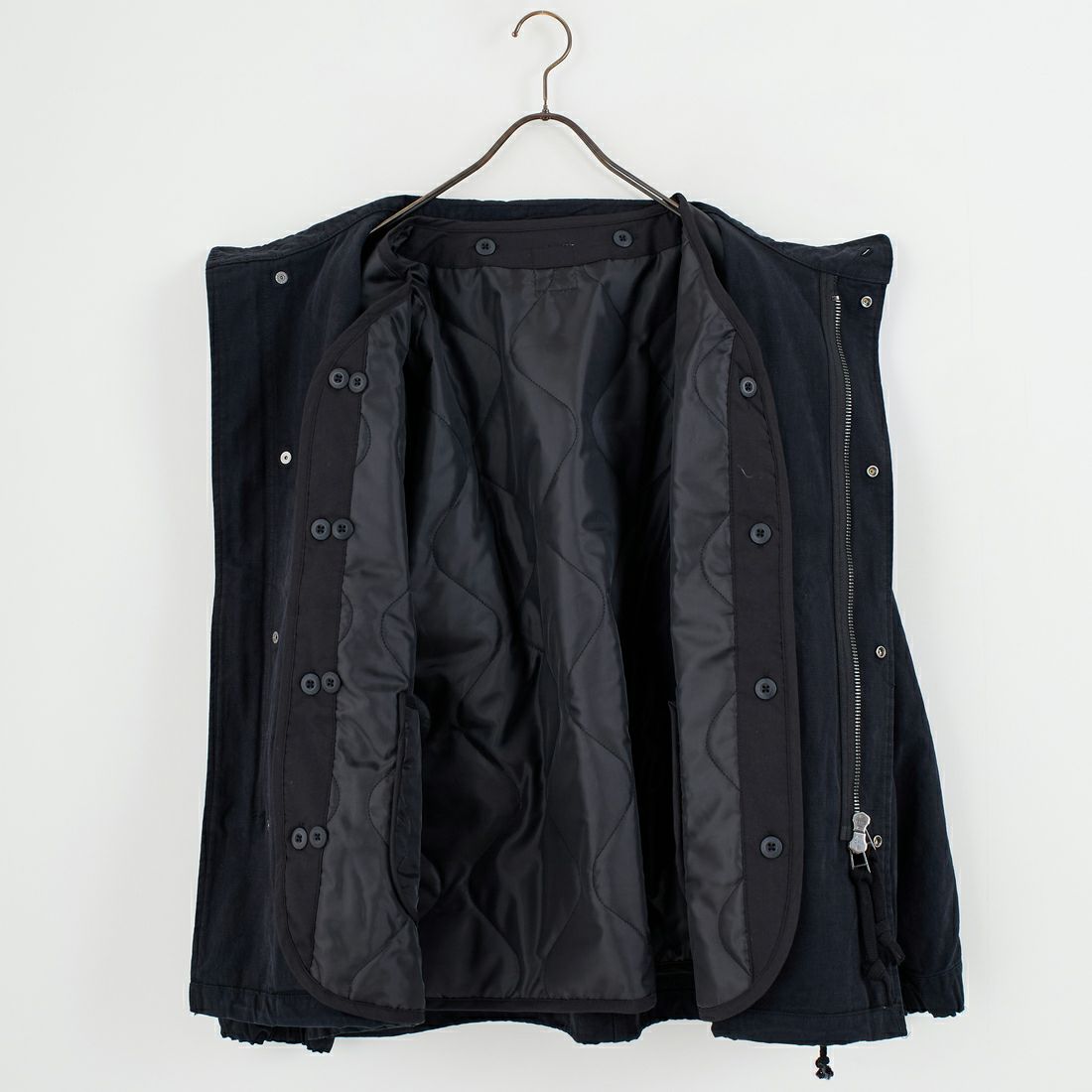 Jeans Factory Clothes [ジーンズファクトリークローズ] 3IN1 M65ショートジャケット [653210] BLACK