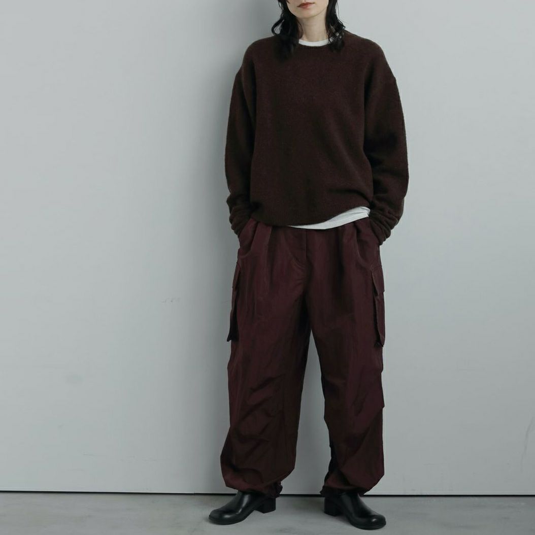 anuke [アンヌーク] レイヤードスカーフニット [62520528] BRN