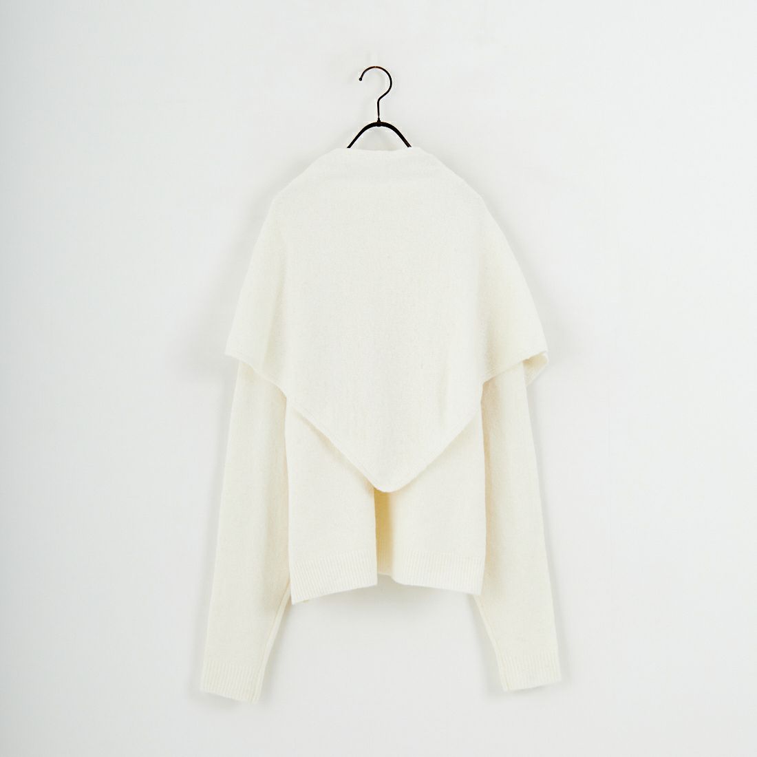 anuke [アンヌーク] レイヤードスカーフニット [62520528] IVR