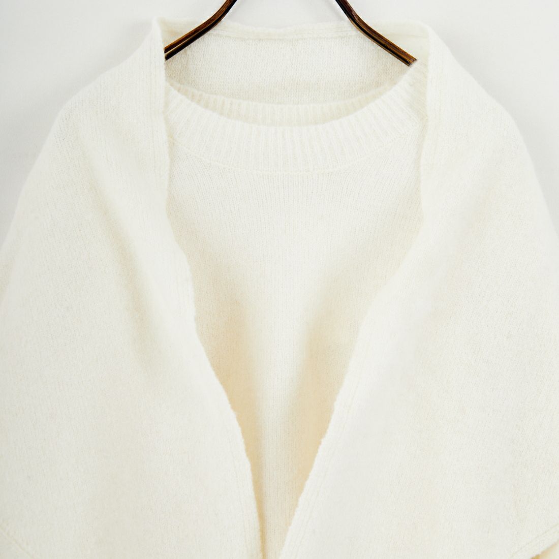 anuke [アンヌーク] レイヤードスカーフニット [62520528] IVR