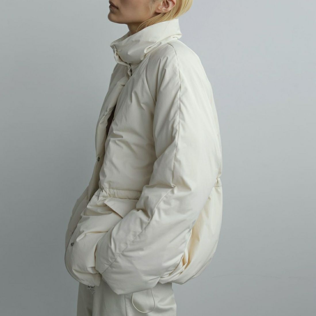 anuke [アンヌーク] スタンドカラーダウンコート [62520004] IVR