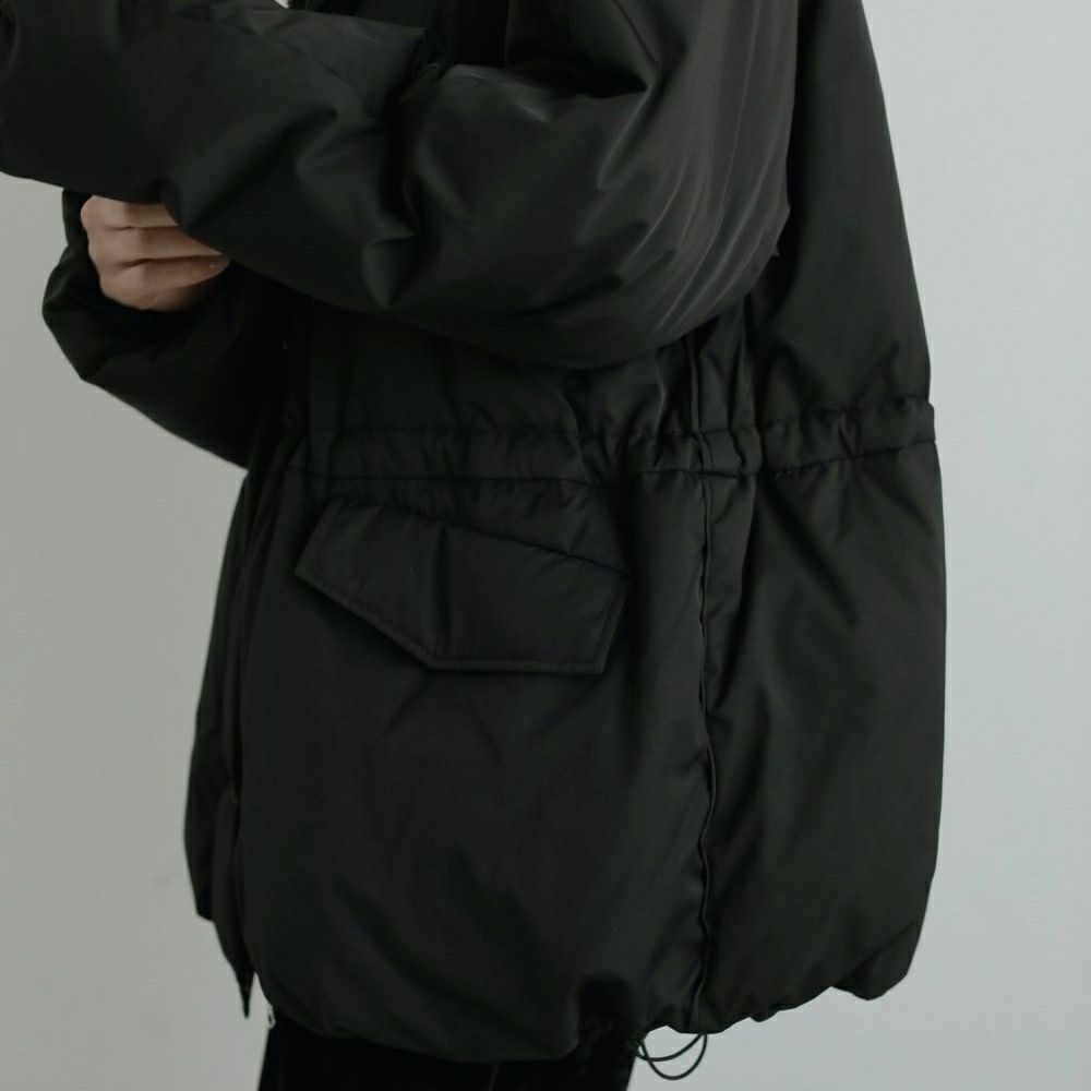 anuke [アンヌーク] スタンドカラーダウンコート [62520004] BLK