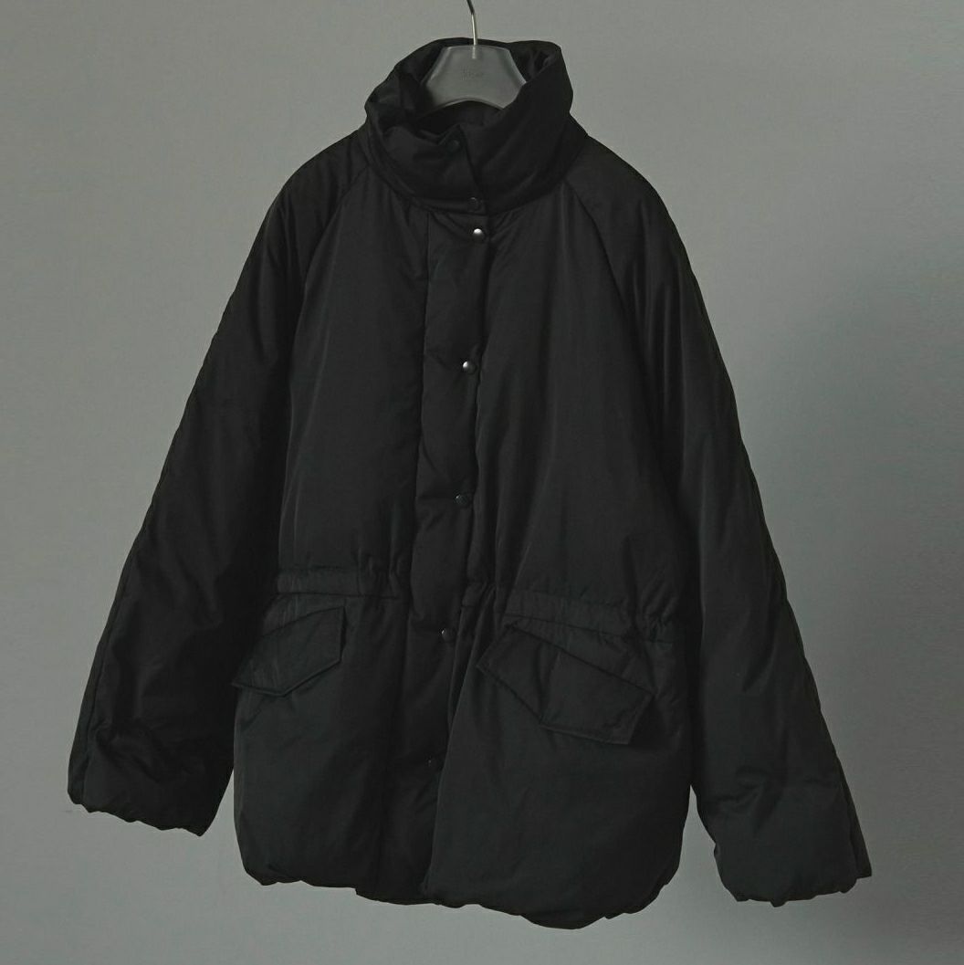 anuke [アンヌーク] スタンドカラーダウンコート [62520004] BLK