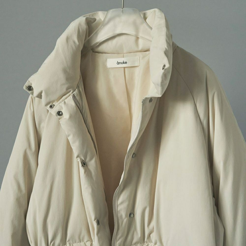 anuke [アンヌーク] スタンドカラーダウンコート [62520004] IVR