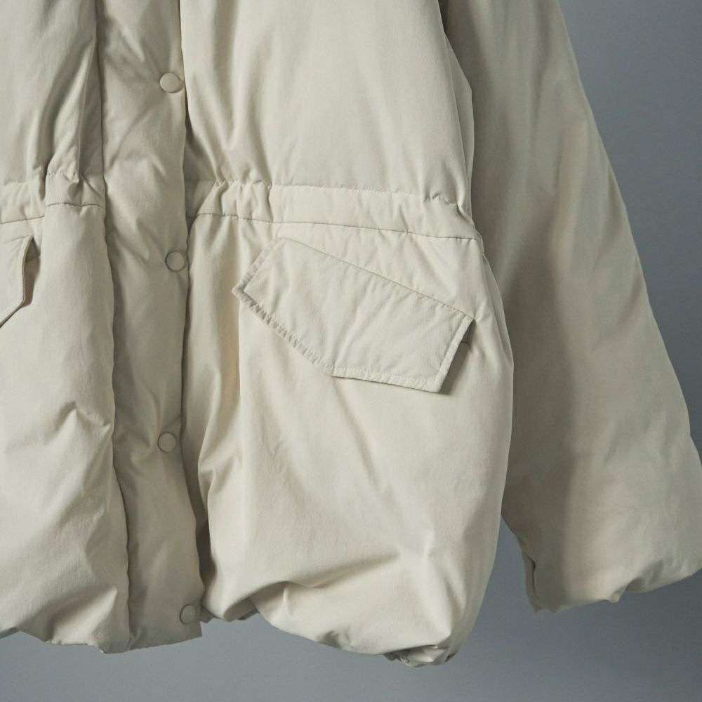 anuke [アンヌーク] スタンドカラーダウンコート [62520004] IVR