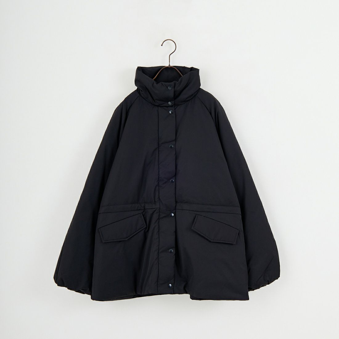 anuke [アンヌーク] スタンドカラーダウンコート [62520004] BLK