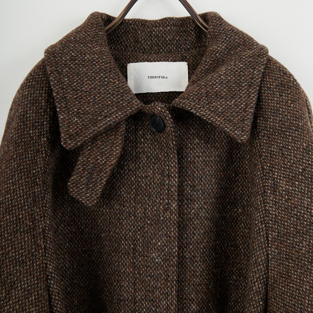 TODAYFUL [トゥデイフル] ミックスウールラグランコート [12420003