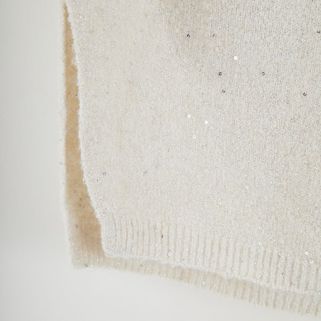 Jf Ready Made [ジェイエフレディメイド] スパンコールドルマンニットプルオーバー [3225426] ｱｲﾎﾞﾘｰ