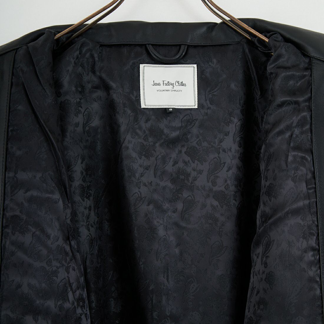 [ジーンズファクトリークローズ] ラムレザーボンバージャケット Jeans Factory Clothes [ジーンズファクトリークローズ] ラムボンバー