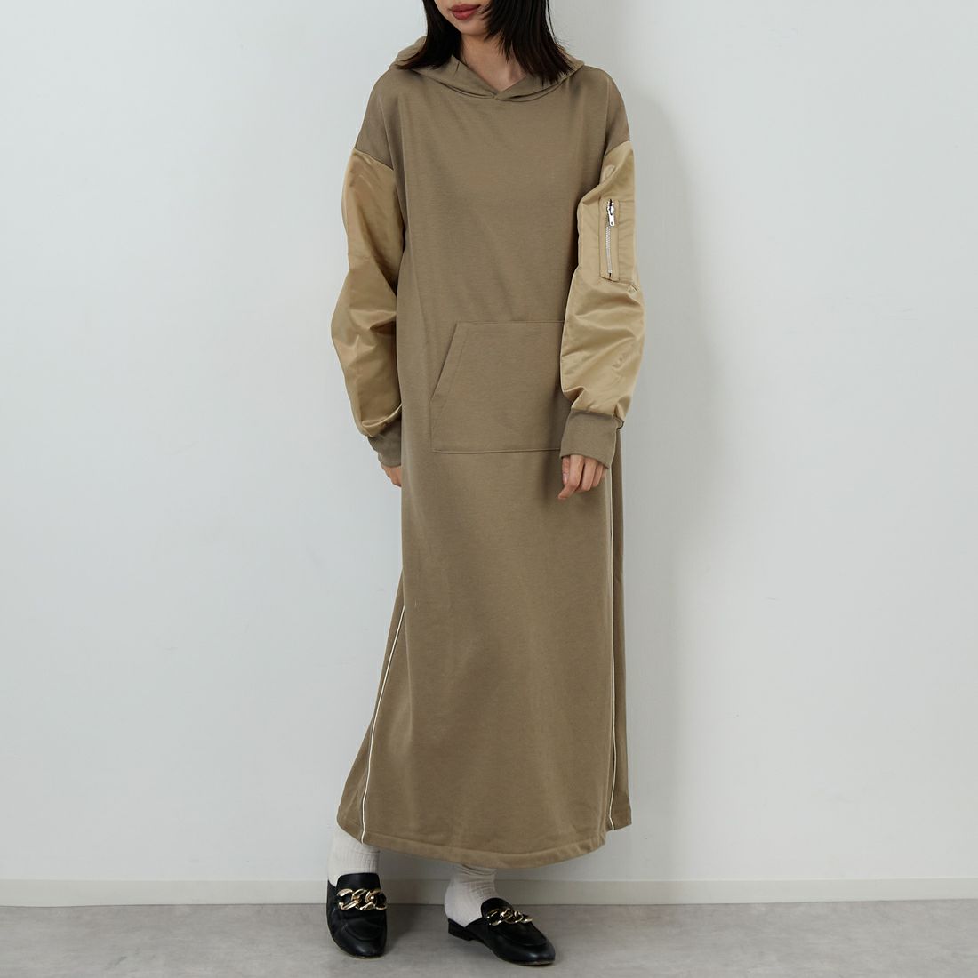 ﾌﾞﾗｳﾝ&&モデル身長：162cm 着用サイズ：F&&