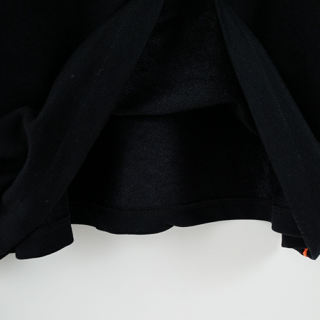 Jf Ready Made [ジェイエフレディメイド] 異素材ドッキングパーカーワンピース [922-24127] ﾌﾞﾗｯｸ/ｶｰｷ