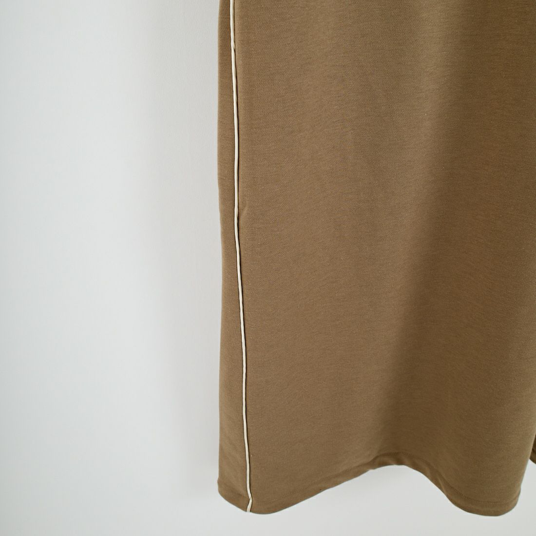 Jf Ready Made [ジェイエフレディメイド] 異素材ドッキングパーカーワンピース [922-24127] ﾌﾞﾗｳﾝ