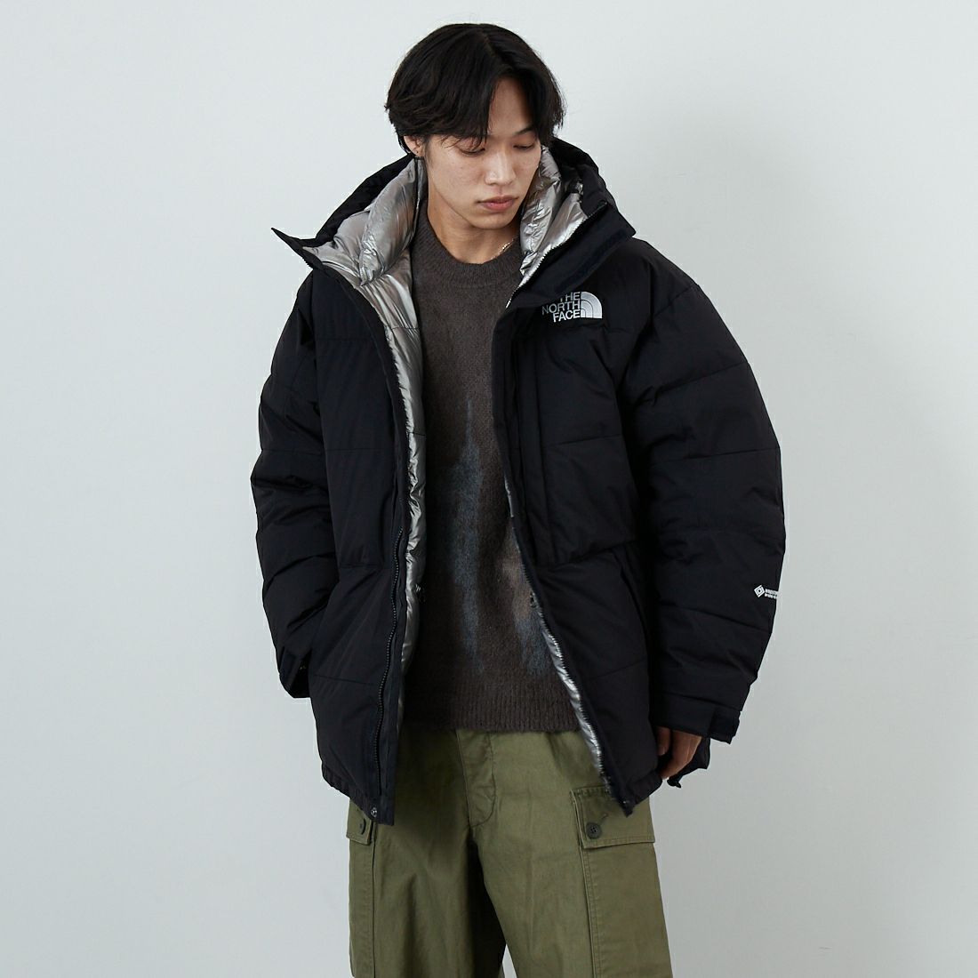 THE NORTH FACE [ザ ノースフェイス] バルトロジャケット [ND92553] K &&モデル身長：179cm 着用サイズ：M&&