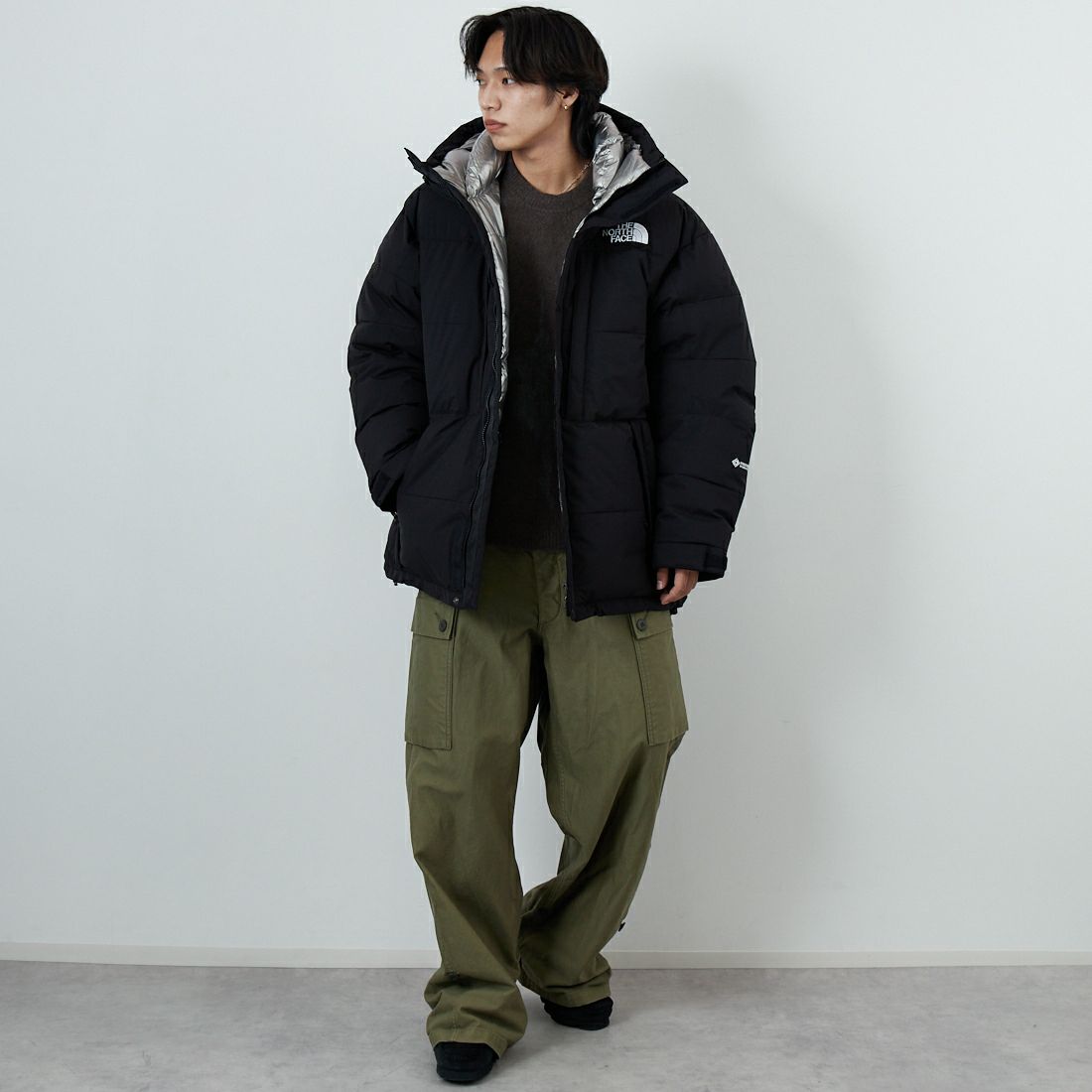 THE NORTH FACE [ザ ノースフェイス] バルトロジャケット [ND92553] K &&モデル身長：179cm 着用サイズ：M&&