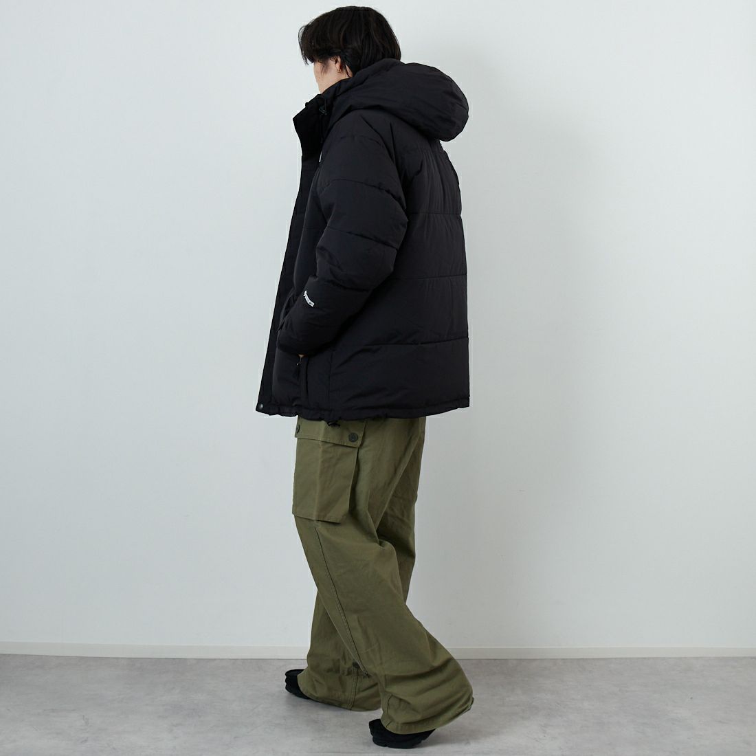 THE NORTH FACE [ザ ノースフェイス] バルトロジャケット [ND92553] K &&モデル身長：179cm 着用サイズ：M&&