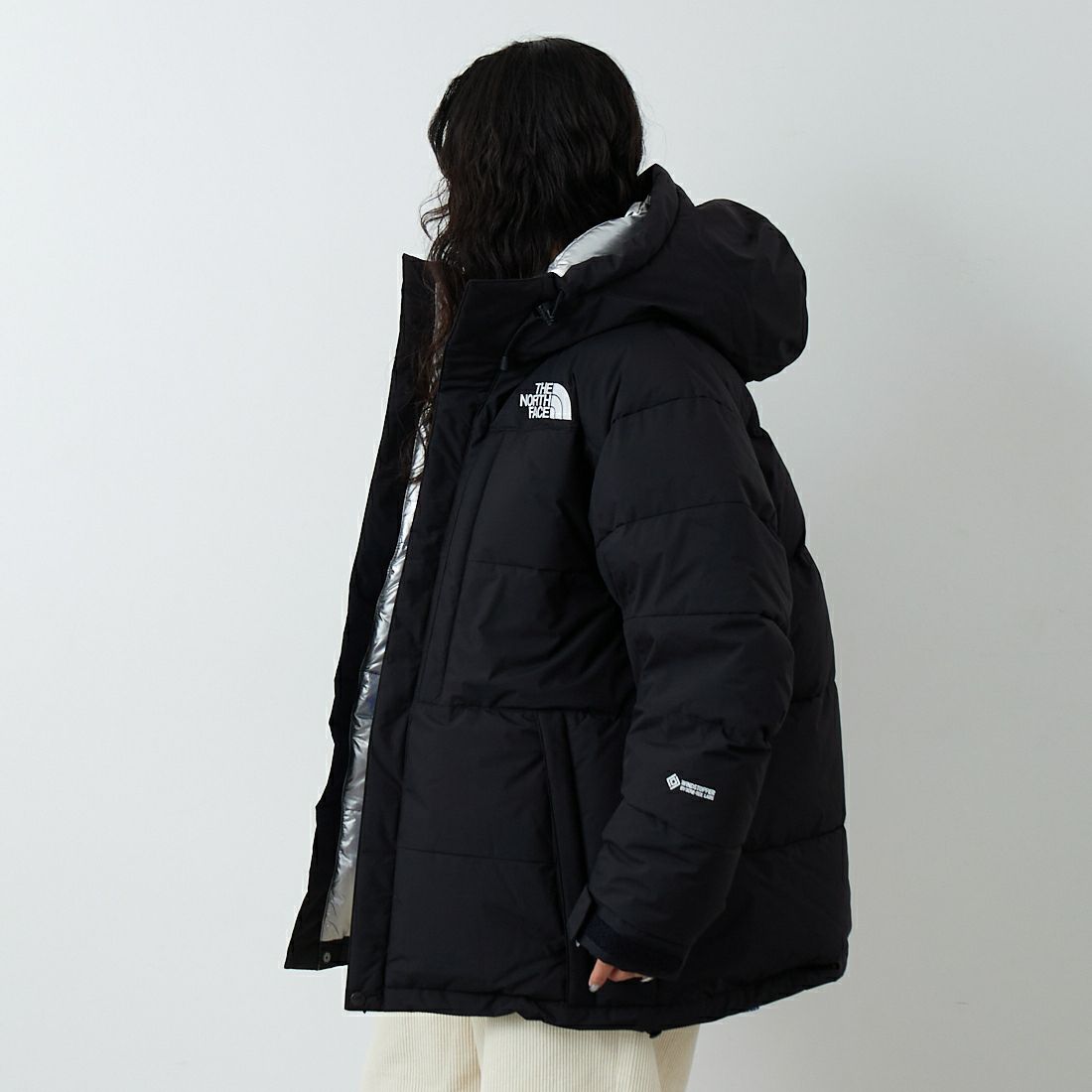 THE NORTH FACE [ザ ノースフェイス] バルトロジャケット [ND92553] K &&モデル身長：162cm 着用サイズ：S&&