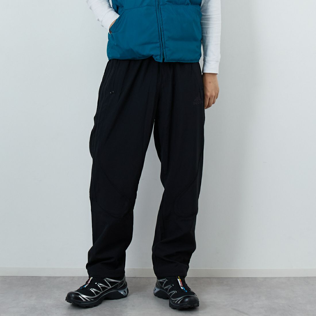 adidas Originals [アディダス オリジナルス] チームガイスト トラックパンツ [QF069] KA0596 &&モデル身長：179cm 着用サイズ：M&&