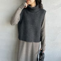 92 C.GRAY&&モデル身長：160cm 着用サイズ：F&&