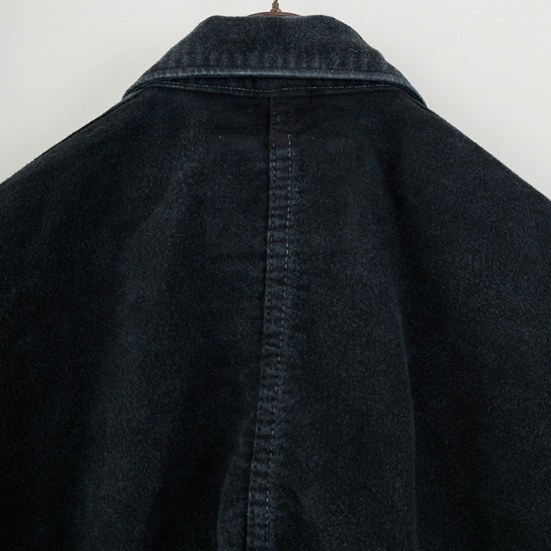 REMI RELIEF [レミレリーフ] モールスキンカバーオールジャケット [RN29373043] BLACK