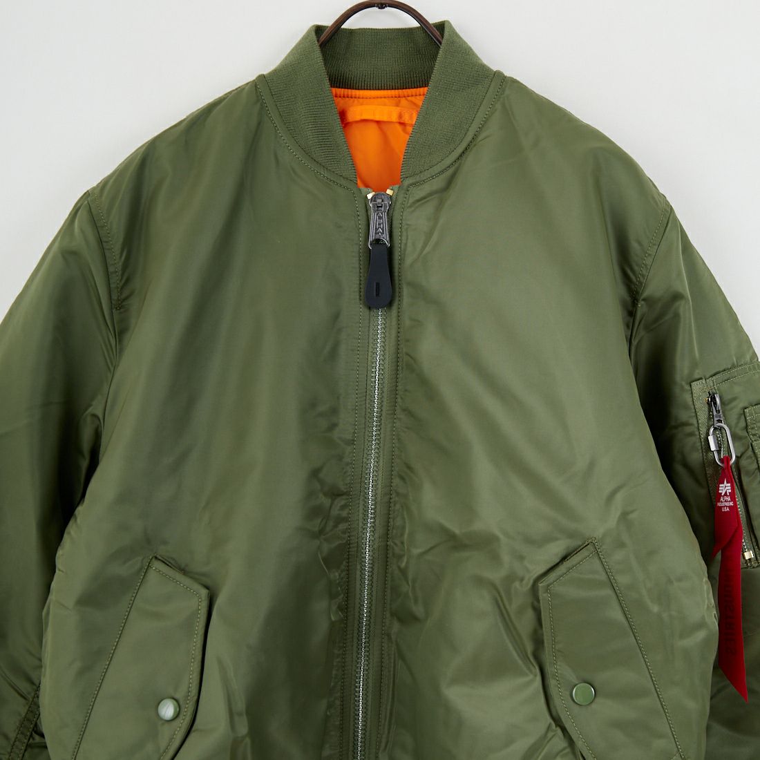 ALPHA [アルファ] MA-1フライトジャケット [MJM21000C1] SAGE