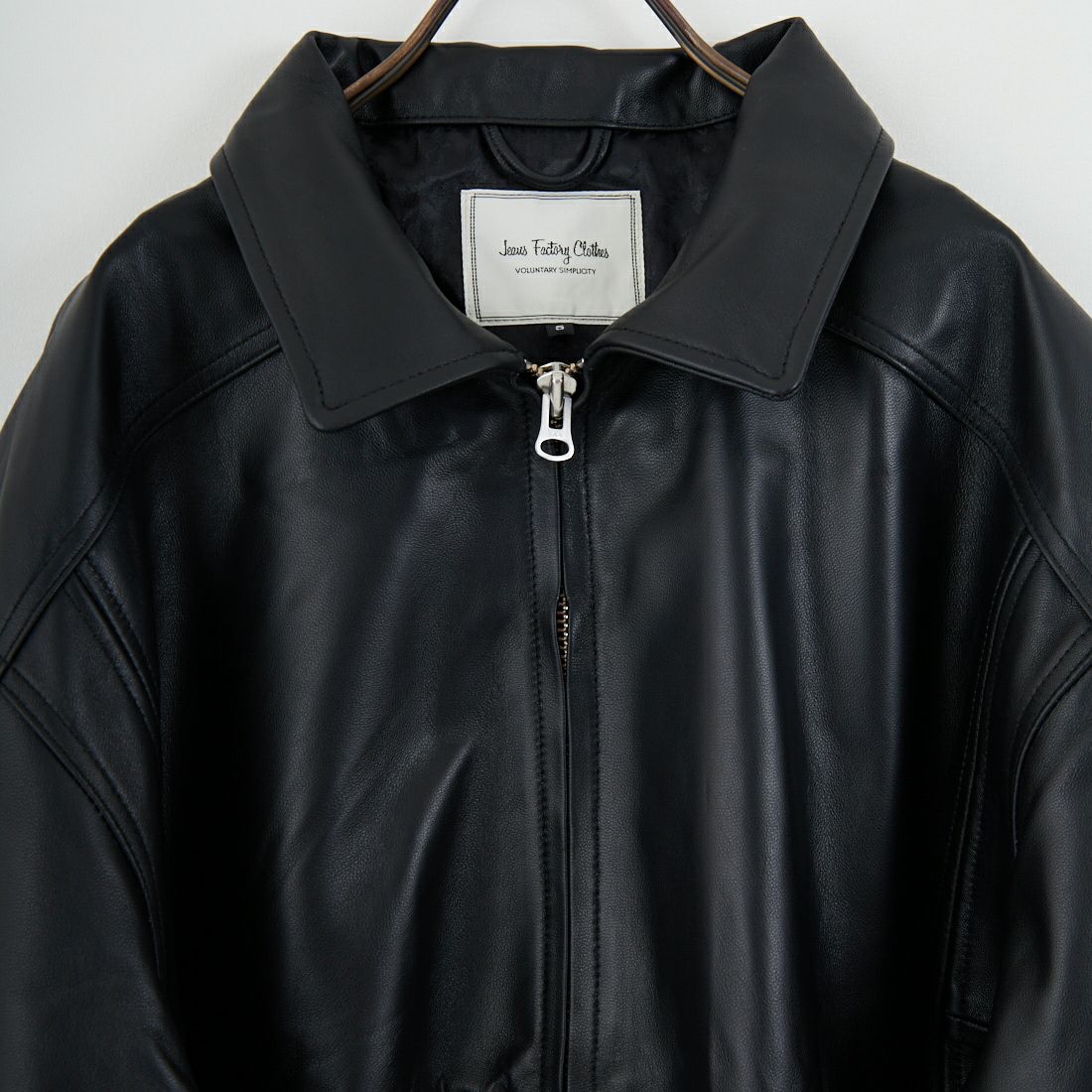 Jeans Factory Clothes [ジーンズファクトリークローズ] ラムボンバージャケット [25413JF] BLACK