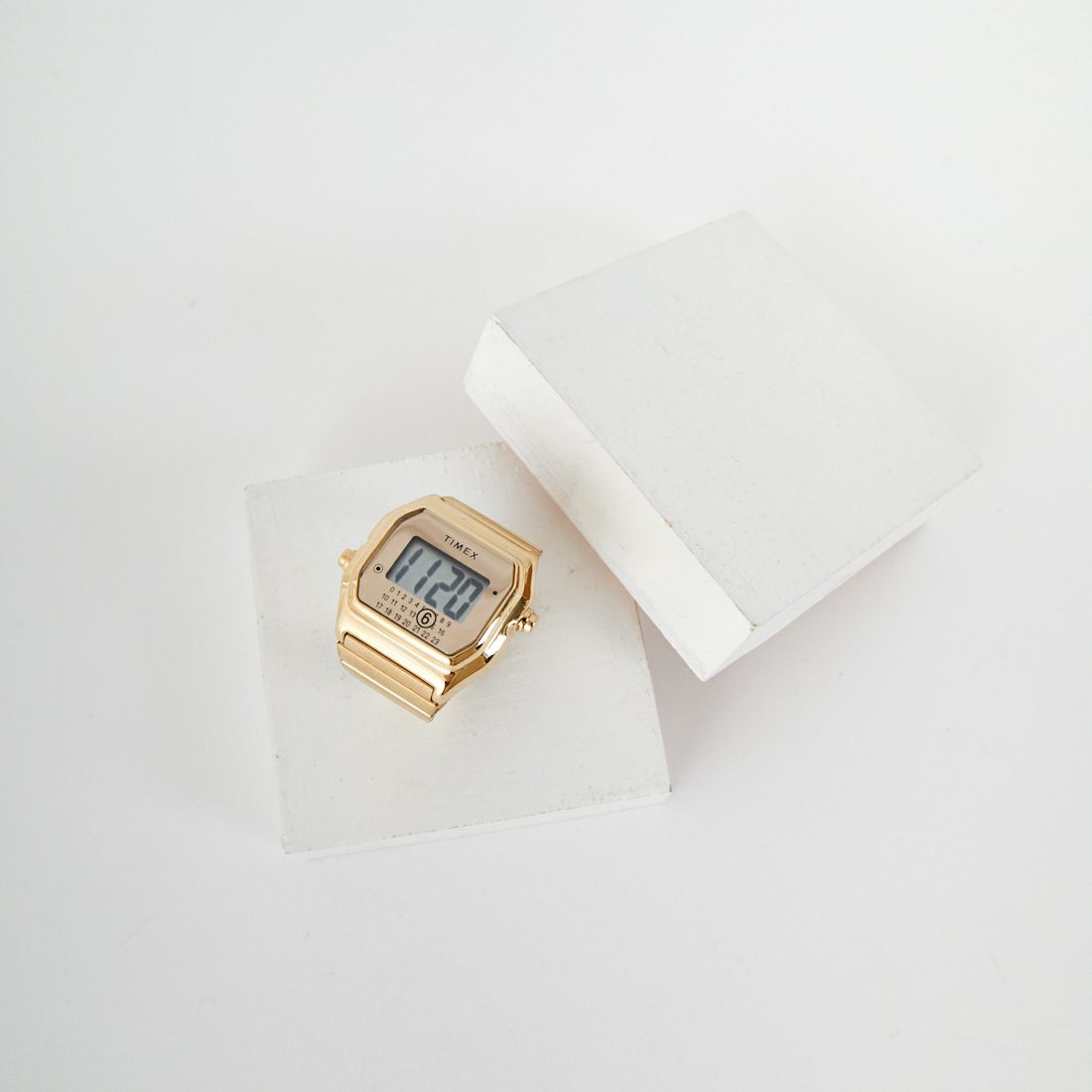 MM6 Maison Margiela [エムエムシックス メゾン マルジェラ] MM6×TIMEX T80リングウォッチ(S/Mサイズ) [S33YW0003] 962 GOLD