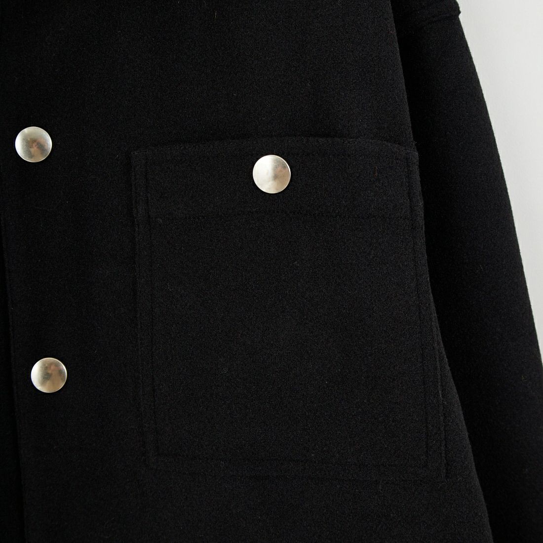 33Degrees [サーティスリーディグリーズ] メルトンカバーオールジャケット [831017IN] BLACK