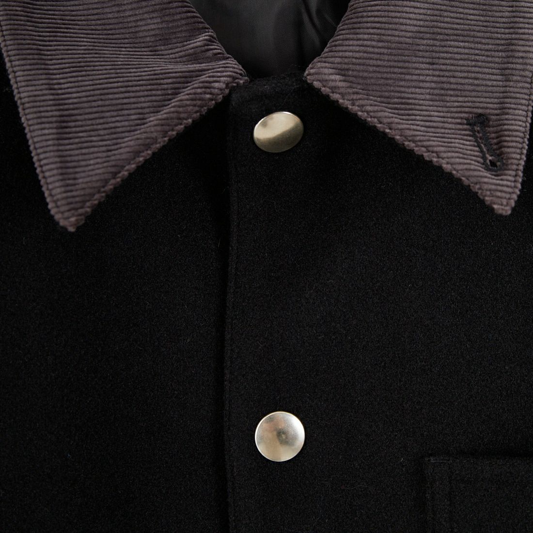 33Degrees [サーティスリーディグリーズ] メルトンカバーオールジャケット [831017IN] BLACK