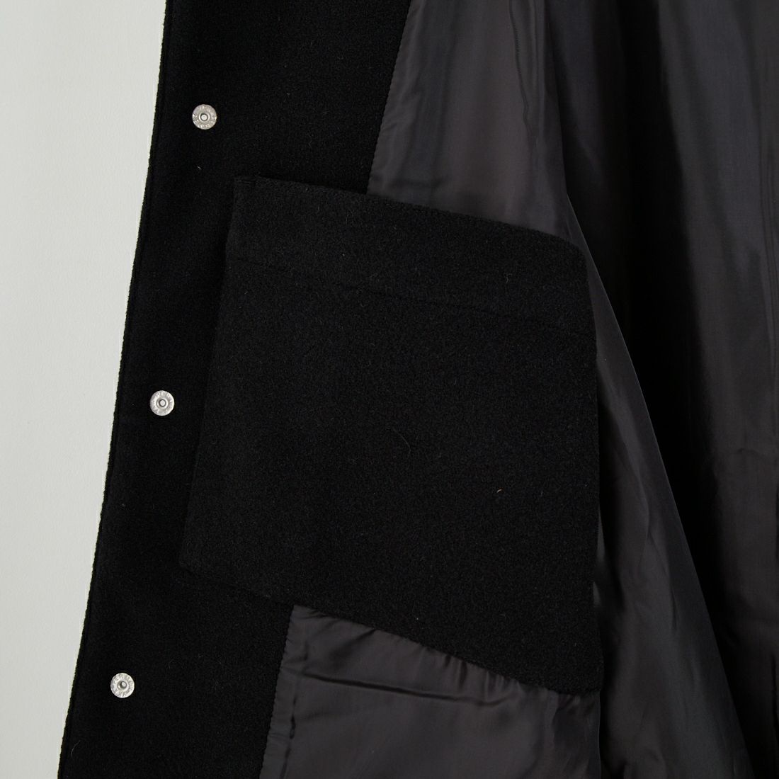 33Degrees [サーティスリーディグリーズ] メルトンカバーオールジャケット [831017IN] BLACK