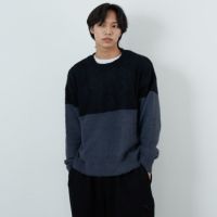 BLK/CHR&&モデル身長：179cm 着用サイズ：M&&