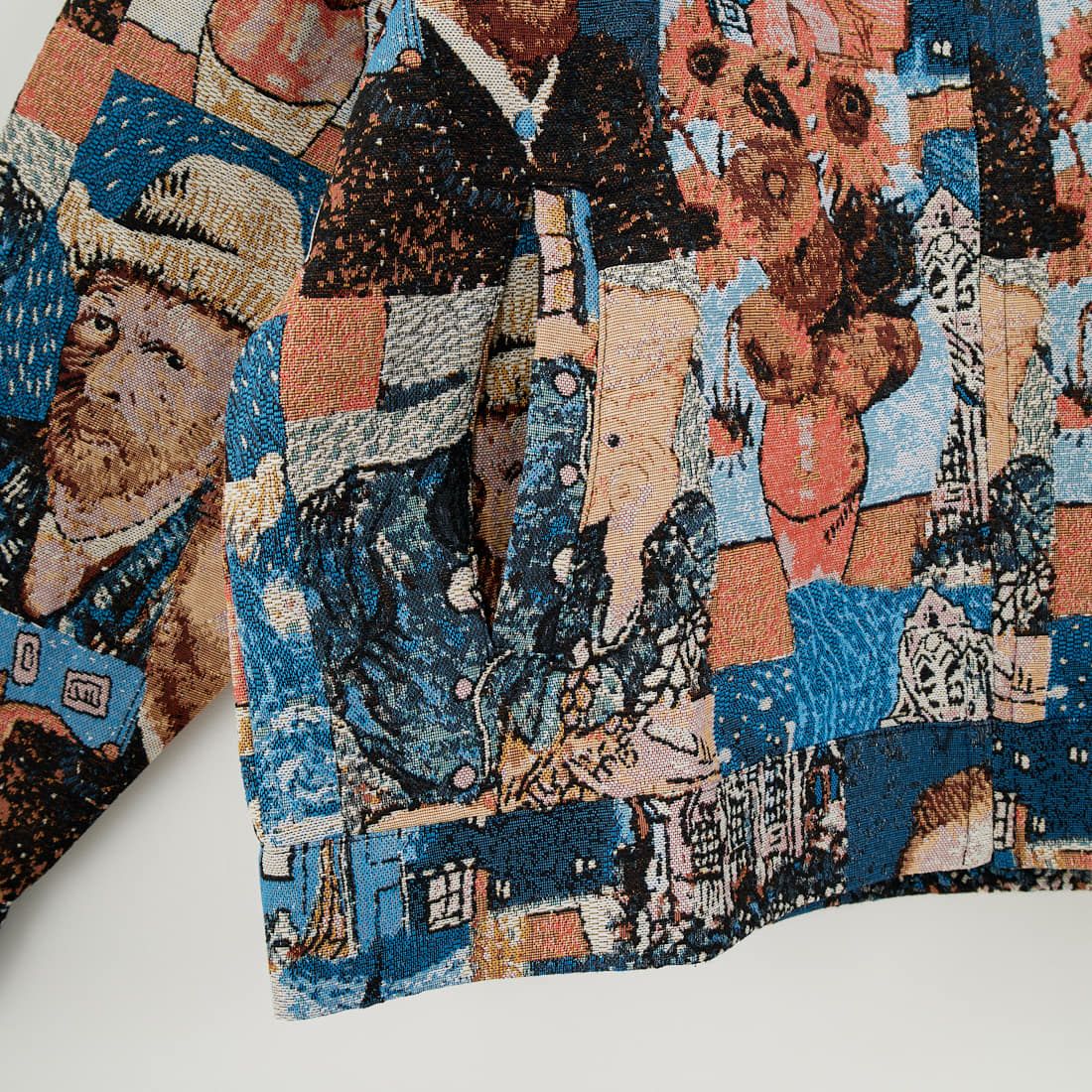 33Degrees [サーティスリーディグリーズ] ゴブランジップブルゾン [TH-3947] C ｺﾞｯﾎ