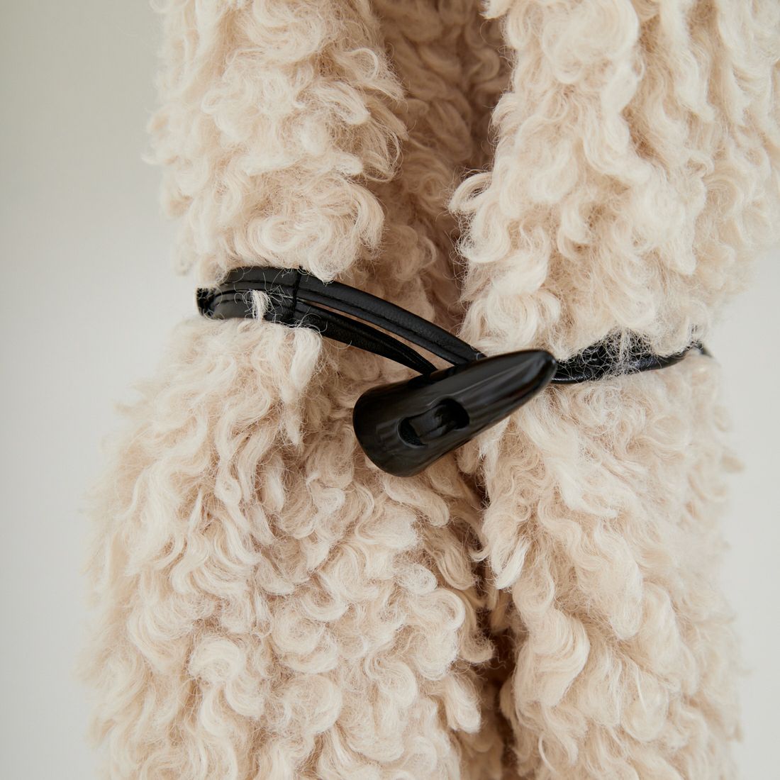 WILLFULLY [ウィルフリー] プードルファー コードトグルショートジャケット [2522-OU-17] SHELL